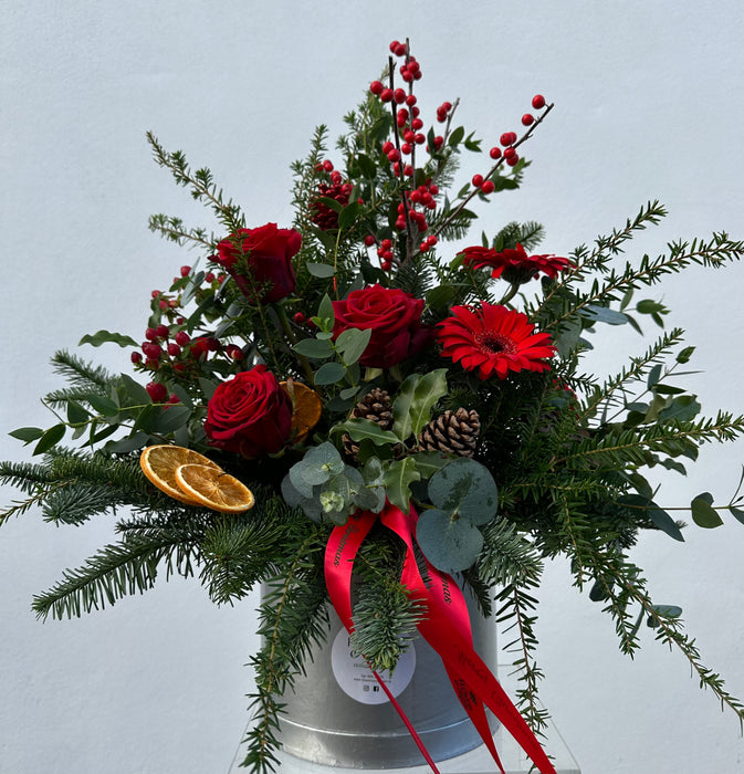 Winter Designer Gift Hatbox